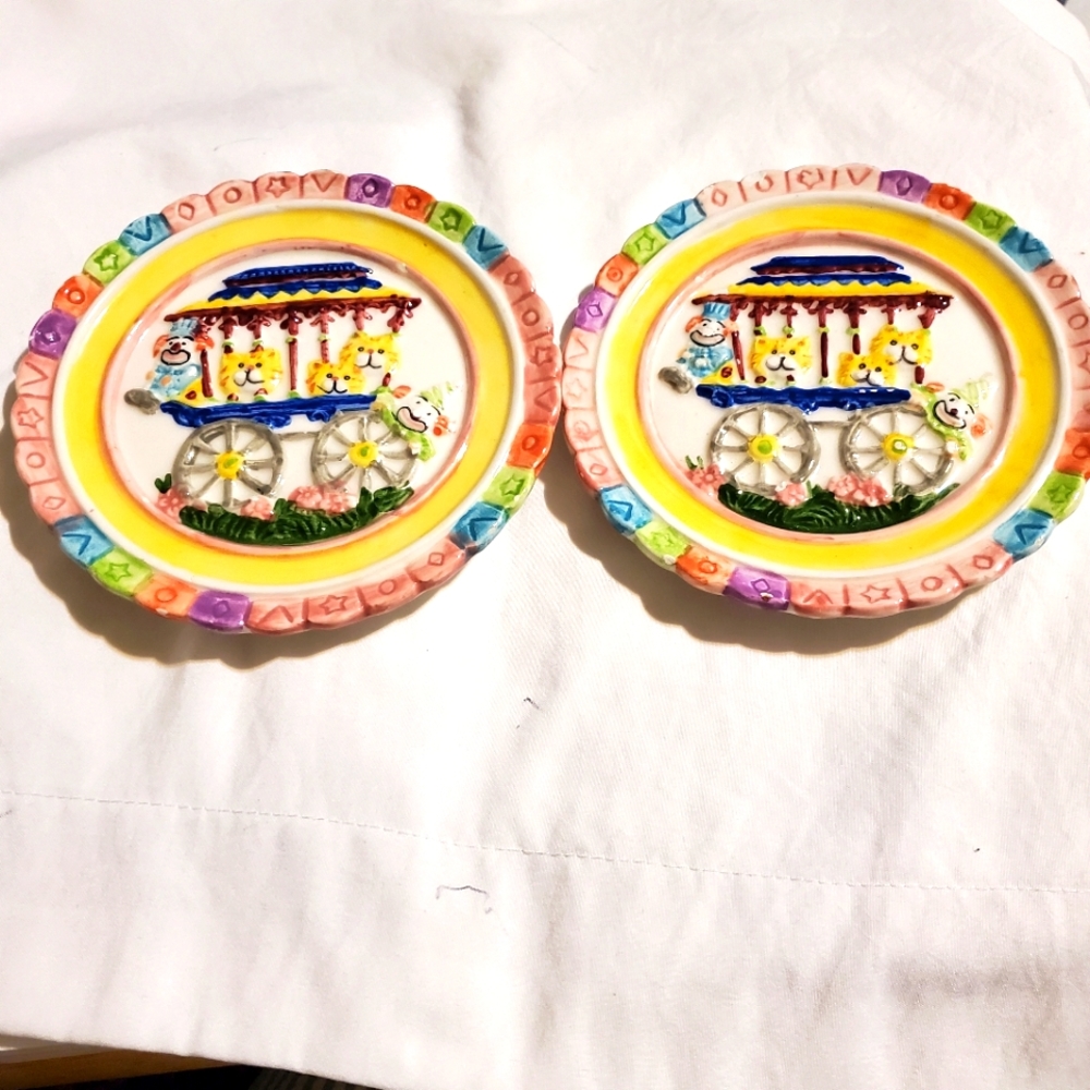 Mercuries VTG Childs Circus Plate